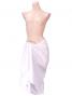 Hula Pareo with attached Sash / White / G2263w