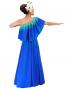 Hula Long Maxi Multi Way Dress / Luxury Collection / Gradation / Green & Blue / J2288grbl