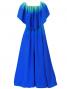 Hula Long Maxi Multi Way Dress / Luxury Collection / Gradation / Green & Blue / J2288grbl