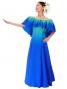 Hula Long Maxi Multi Way Dress / Luxury Collection / Gradation / Green & Blue / J2288grbl