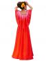 Hula Long Maxi Multi Way Dress / Luxury Collection / Gradation / Pink & Red / J2288pir