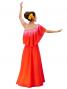 Hula Long Maxi Multi Way Dress / Luxury Collection / Gradation / Pink & Red / J2288pir