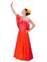 Hula Long Maxi Multi Way Dress / Luxury Collection / Gradation / Pink & Red / J2288pir
