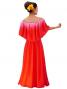 Hula Long Maxi Multi Way Dress / Luxury Collection / Gradation / Pink & Red / J2288pir
