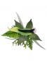 Hula Hair Clip / Plumeria / Red / J2290