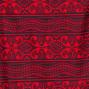 Hula Double & Reversible Pau Skirt with Kahiko  Print / Black / G2307