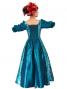 Hula Shantung Dress with Lehua / Luxury Collection / Green / J2338g