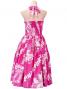 Hula Midi Dress with Plumeria / Pink  / G2346pi