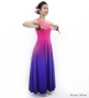 Hula One Shoulder Gradation Velvet Dress / Luxury Collection / ORN & PPL / J2347orpu