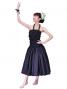 Hula Double & Reversible Pau Skirt with Kahiko  Print / Black / G2374
