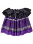 Tahitian Skirt with Kahiko Print / Purple / G2375