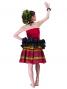 Tahitian Skirt with Kahiko Print / Red / G2377