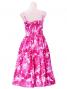 Hula Midi Dress with Hibiscus Print / Pink / G2378pi
