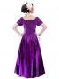 Hula Tulip Sleeve Dress / Purple / J2408pu