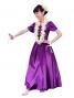 Hula Tulip Sleeve Dress / Purple / J2408pu