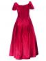 Hula Tulip Sleeve Dress / Red / J2408rd