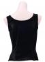Hula Sleeveless Blouse with Velvet / Black / G2434bka