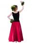 Hula Sleeveless Blouse with Velvet / Black / G2434bka