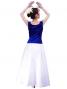 Hula Sleeveless Blouse with Velvet / Royal Blue / G2434rbla