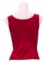Hula Sleeveless Blouse with Velvet / Red / G2434rda