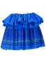 Tahitian Skirt with Kahiko Print / Blue / G2438