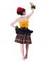Tahitian Skirt with Kahiko Print / Brown / G2439