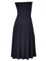 Hula Simple Knit Dress / High Waist Skirt / Black / G2444bk