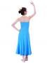 Hula Simple Knit Dress / High Waist Skirt / Light Blue / G2444lbl