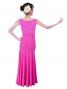 Hula Simple Knit Dress / High Waist Skirt / Pink / G2444pi