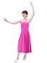 Hula Simple Knit Dress / High Waist Skirt / Pink / G2444pi