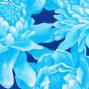 Hula Pa'u Skirt with Protea  Print / Light Blue / G2450