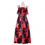 Hula Multi Way Lily Dress with Velvet / Luxury Collection / Black / J2482bk