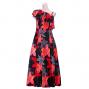 Hula Multi Way Lily Dress with Velvet / Luxury Collection / Black / J2482bk