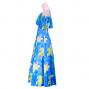 Hula Multi Way Lily Dress with Velvet / Luxury Collection / Light Blue / J2482lbl