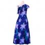 Hula Multi Way Lily Dress with Velvet / Luxury Collection / Navy / J2482nv
