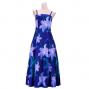 Hula Multi Way Lily Dress with Velvet / Luxury Collection / Navy / J2482nv
