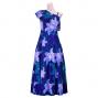 Hula Multi Way Lily Dress with Velvet / Luxury Collection / Navy / J2482nv