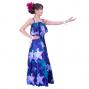 Hula Multi Way Lily Dress with Velvet / Luxury Collection / Navy / J2482nv
