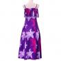 Hula Multi Way Lily Dress with Velvet / Luxury Collection / Purple / J2482pu