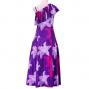Hula Multi Way Lily Dress with Velvet / Luxury Collection / Purple / J2482pu