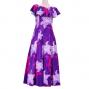Hula Multi Way Lily Dress with Velvet / Luxury Collection / Purple / J2482pu