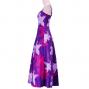 Hula Multi Way Lily Dress with Velvet / Luxury Collection / Purple / J2482pu