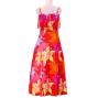 Hula Multi Way Lily Dress with Velvet / Luxury Collection / Red / J2482rd