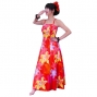 Hula Multi Way Lily Dress with Velvet / Luxury Collection / Red / J2482rd
