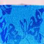 Hula Drape Midi Dress / Plumeria / Blue  / G2484bl