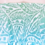 Hula Strapless Dress / Kahiko pattern / Blue & Purple / G2485blpu