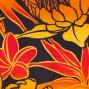 Hula Pa'u Skirt / Torch Ginger & Bird of Paradise / Orange / J2504