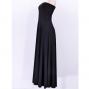 Hula Simple Knit Dress / High Waist Skirt / Black / G2517bk