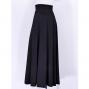 Hula Simple Knit Dress / High Waist Skirt / Black / G2517bk