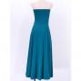 Hula Simple Knit Dress / High Waist Skirt / Blue / G2517bl